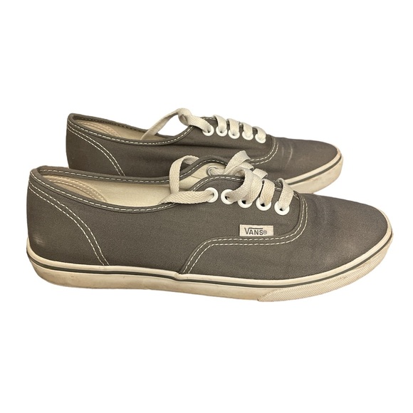 Authentic gray Lo Pro Vans  Shows size 5.5 M/7.5 W - Picture 5 of 8